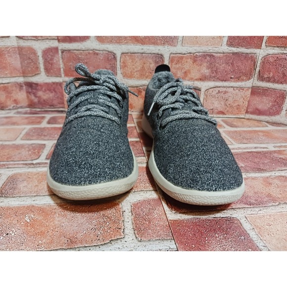 Allbirds Wool Runners Mens Size 9 Gray White Running Walking Shoes Sneakers - Picture 2 of 8